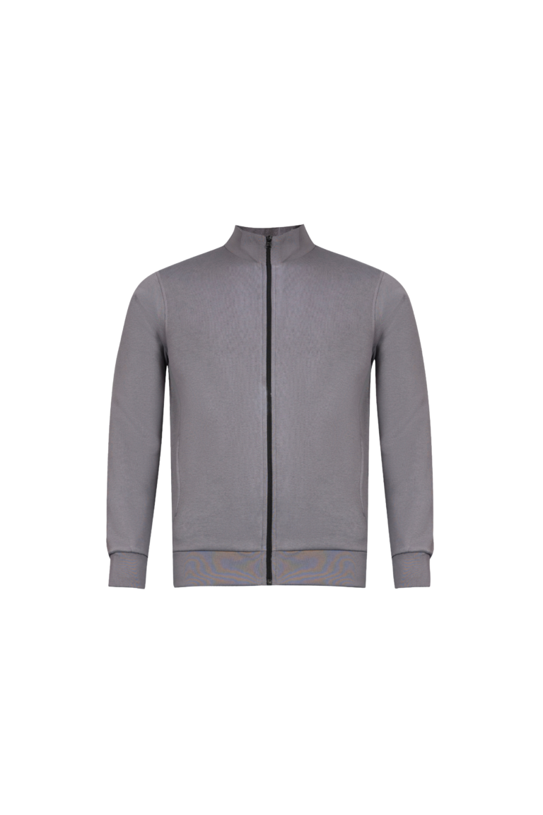 Zipper Jacket-Grey